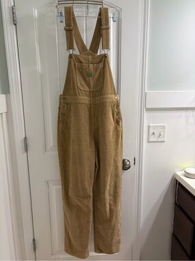 Empyre Tan Corduroy Overalls Jumpsuit
